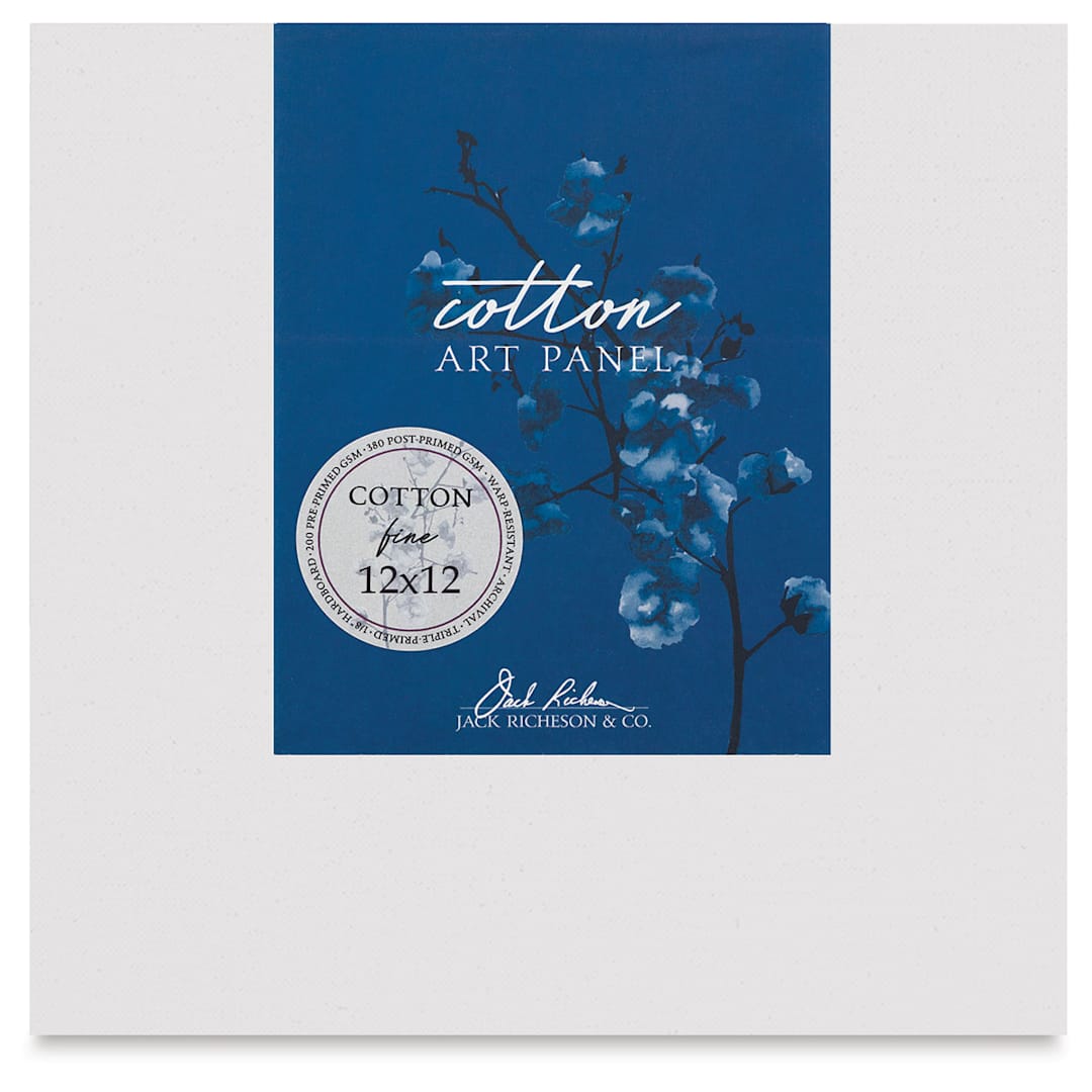 Open in modal - Richeson Cotton Art Panel - Fine, 12" x 12"