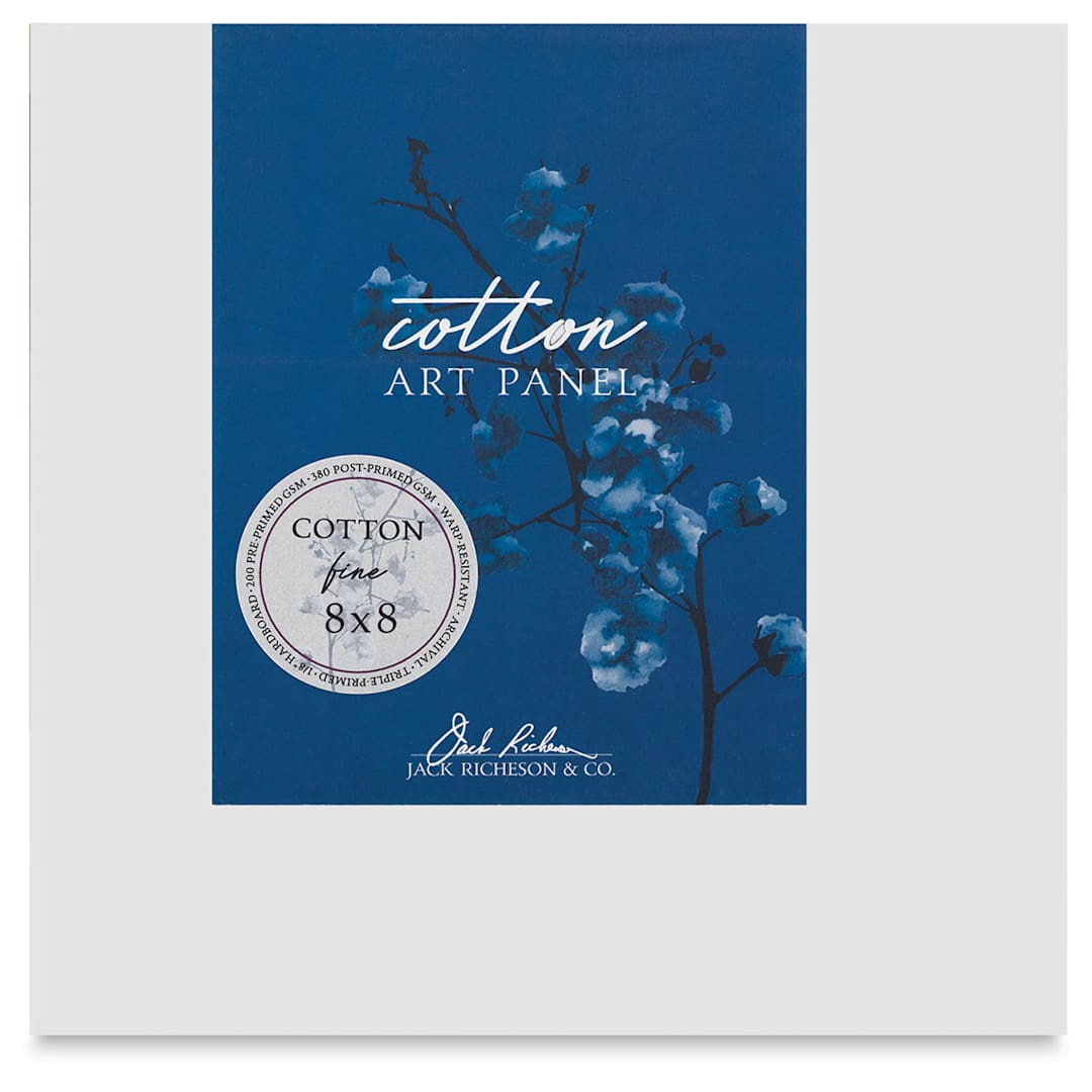 Open in modal - Richeson Cotton Art Panel - Fine, 8" x 8"