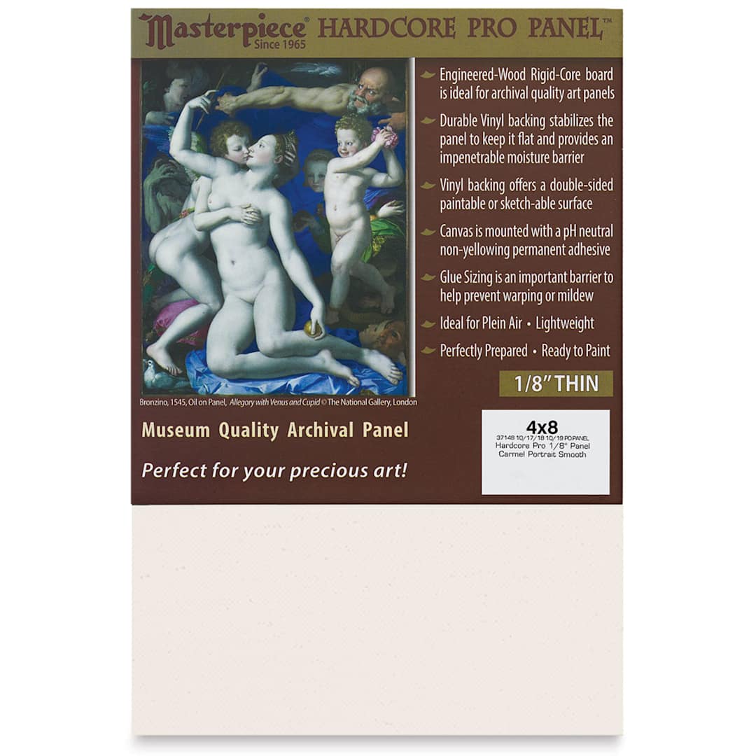 Open in modal - Masterpiece Carmel Hardcore Pro Canvas Panel - 4" x 8"