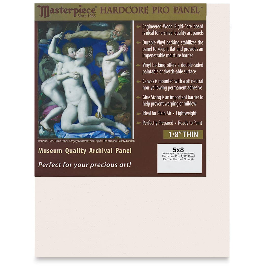 Open in modal - Masterpiece Carmel Hardcore Pro Canvas Panel - 5" x 8"