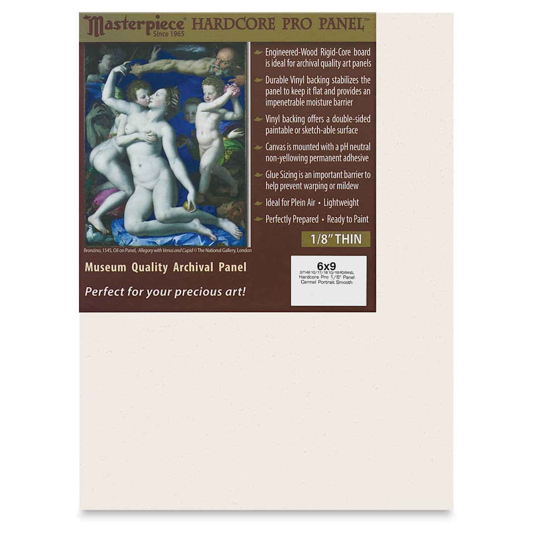 Open in modal - Masterpiece Carmel Hardcore Pro Canvas Panel - 6" x 9"
