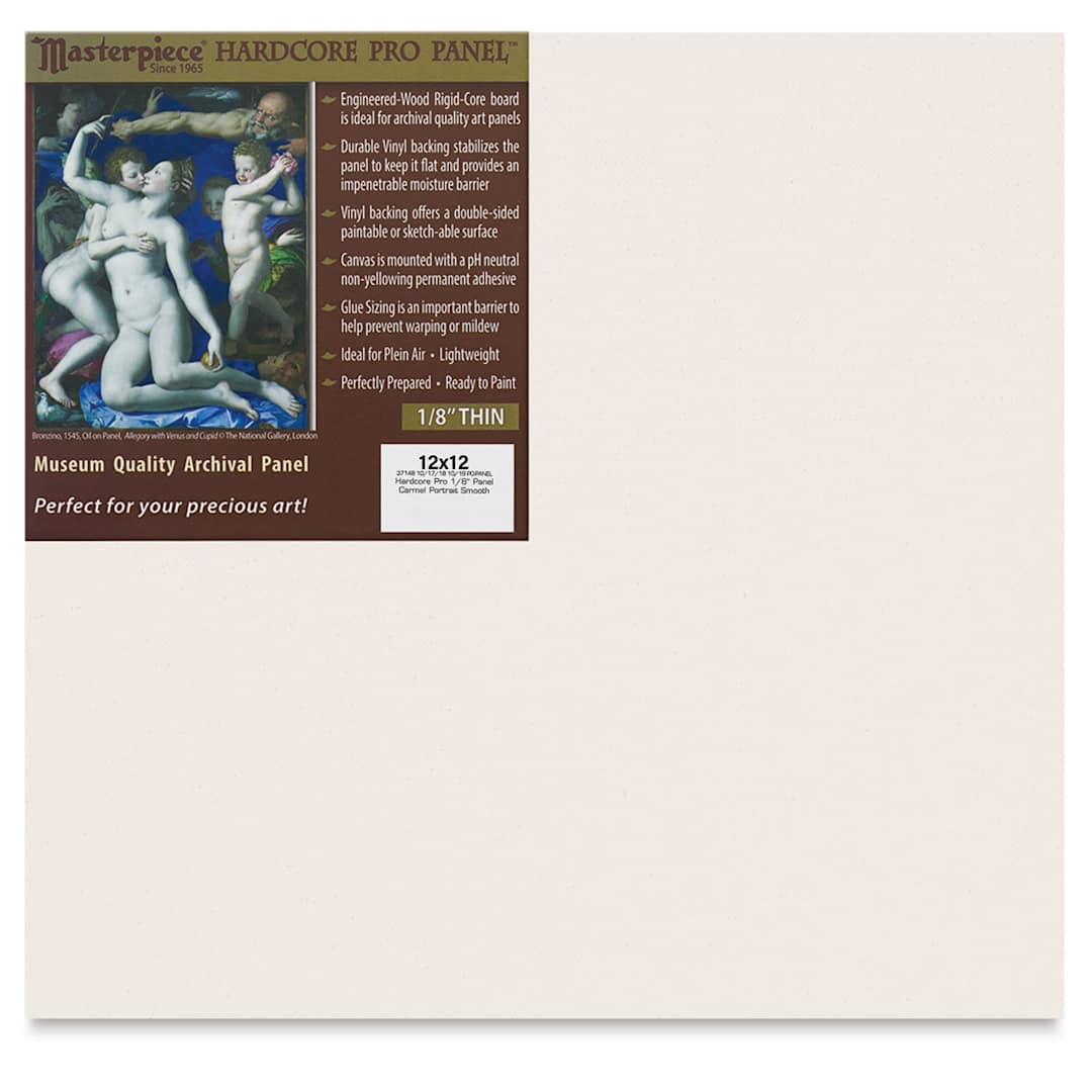 Open in modal - Masterpiece Carmel Hardcore Pro Canvas Panel - 12" x 12"