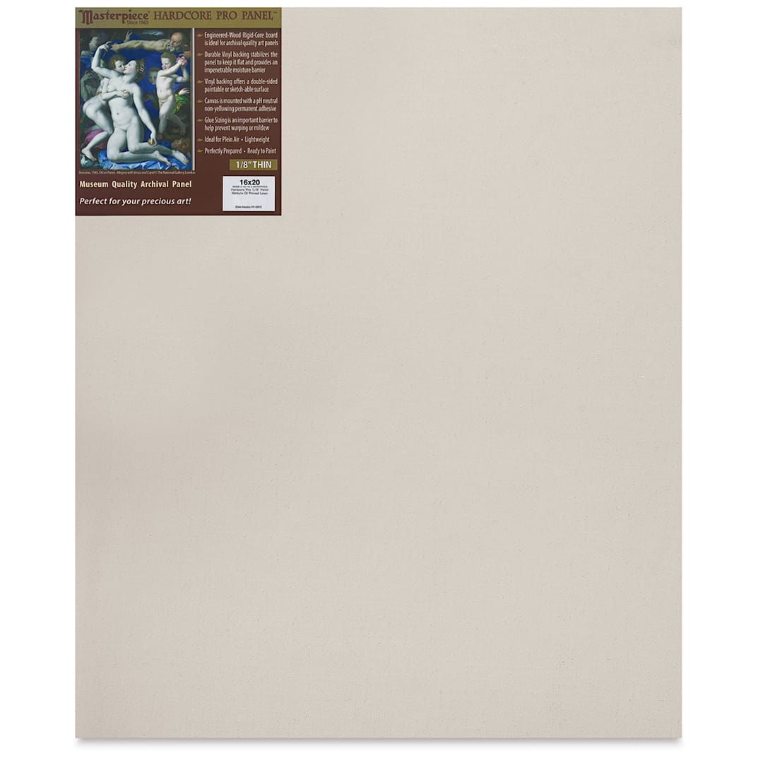 Open in modal - Masterpiece Ventura Hardcore Pro Canvas Panels - Front view of Panel with Label
