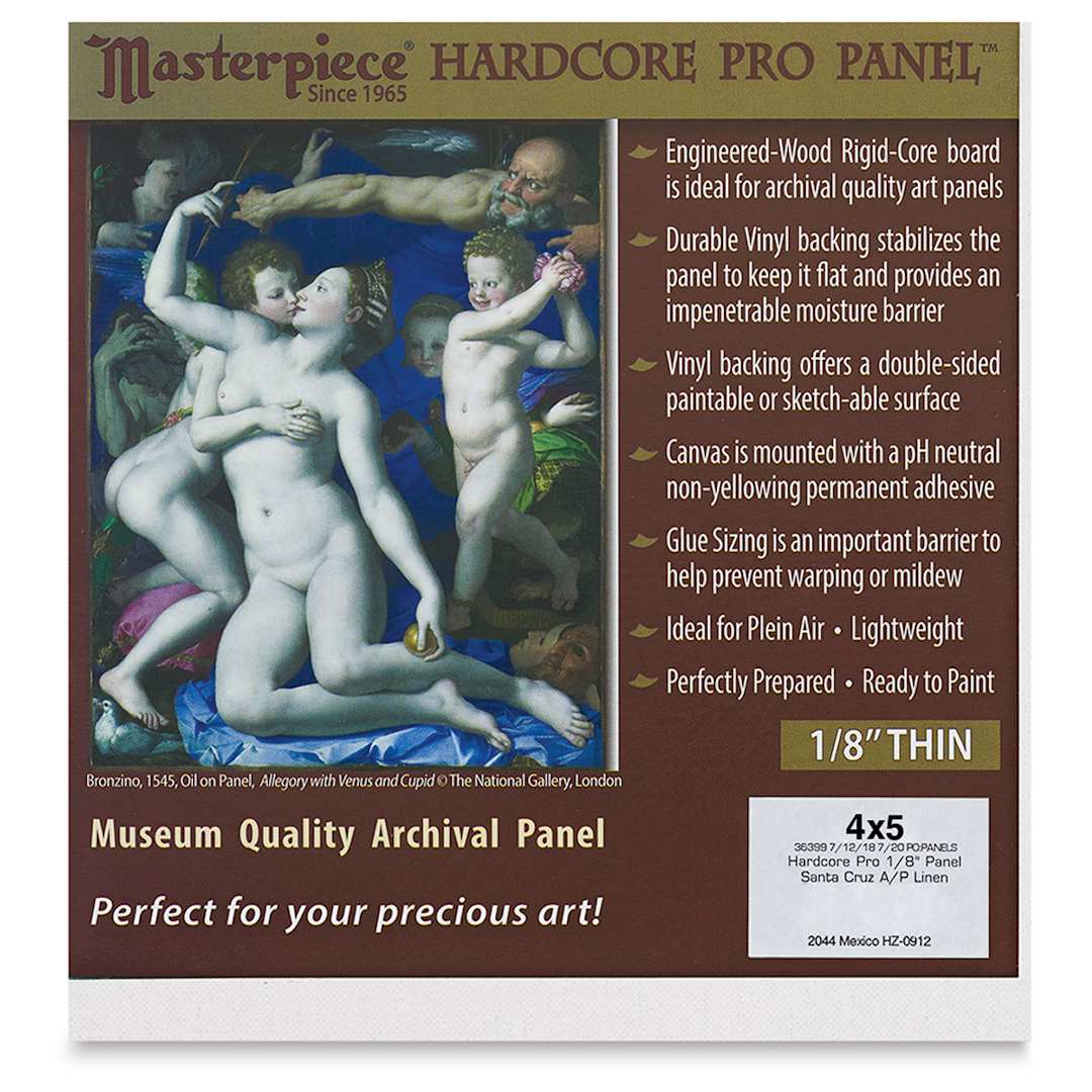 Open in modal - Masterpiece Santa Cruz Hardcore Pro Canvas Panel - 4" x 5"