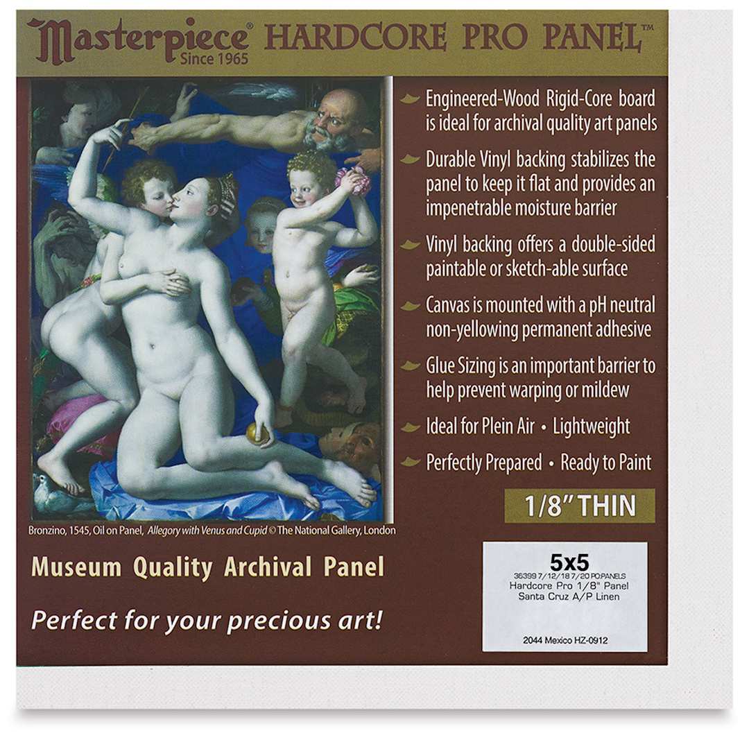 Open in modal - Masterpiece Santa Cruz Hardcore Pro Canvas Panel - 5" x 5"