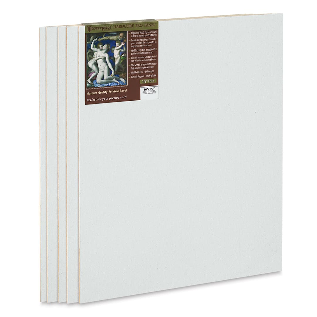 Open in modal - Masterpiece Sausalito Hardcore Pro Canvas Panel Packs - Angled view of 5 panels
