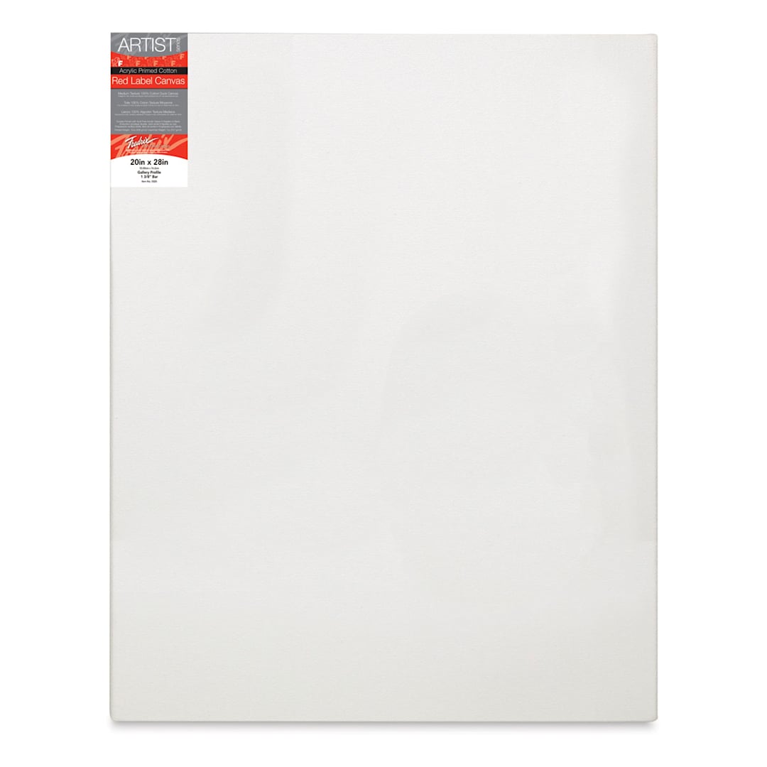 Open in modal - Fredrix Red Label Cotton Canvas - 22" x 28", 3/4" Profile