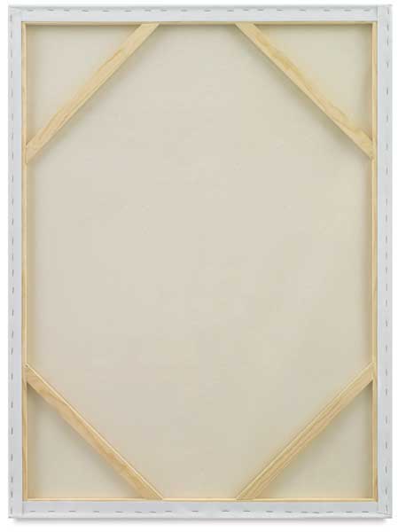 Open in modal - Fredrix Red Label Cotton Canvas - Back-View, 30"x40"