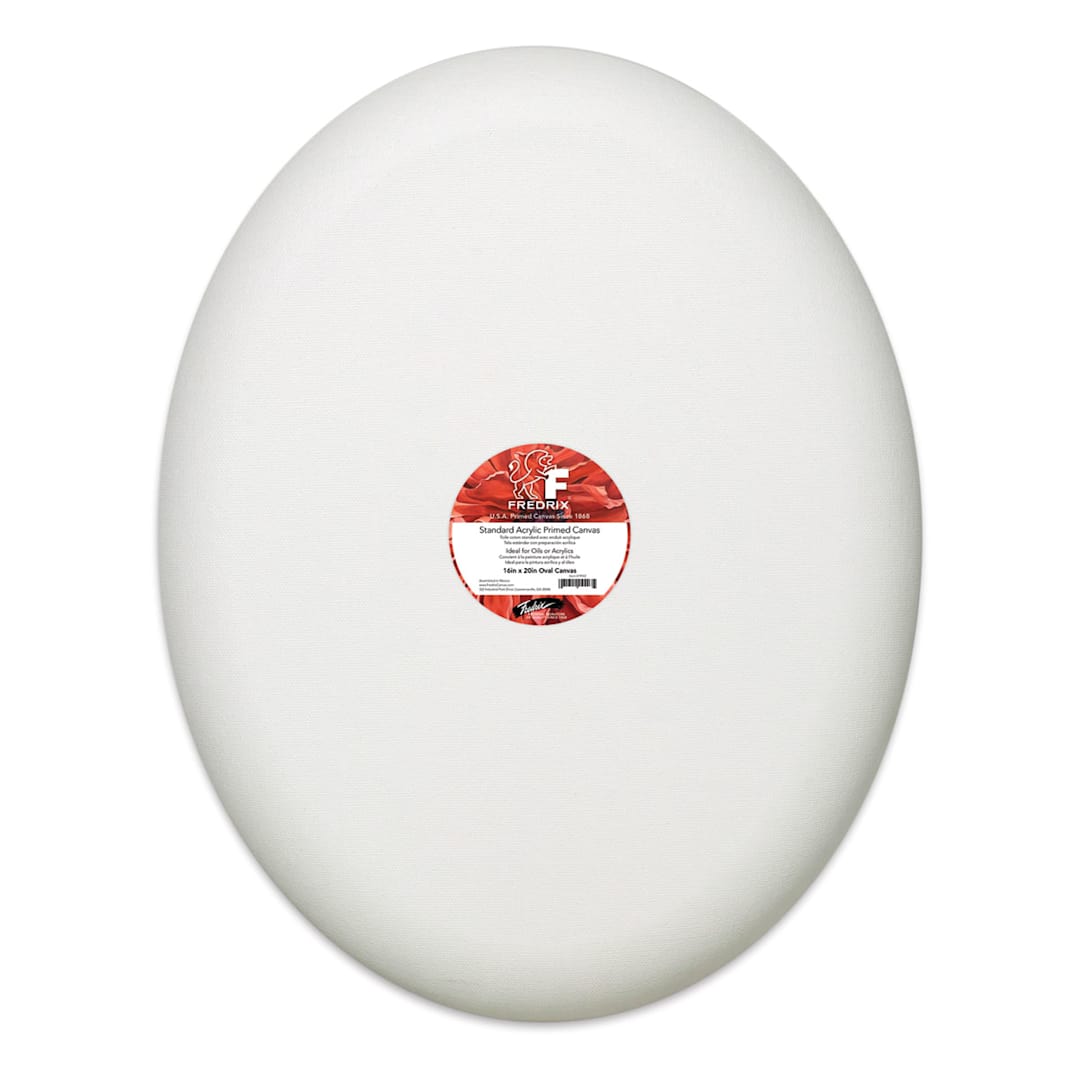 Open in modal - Fredrix Convexo Canvas - 16" x 20", Oval