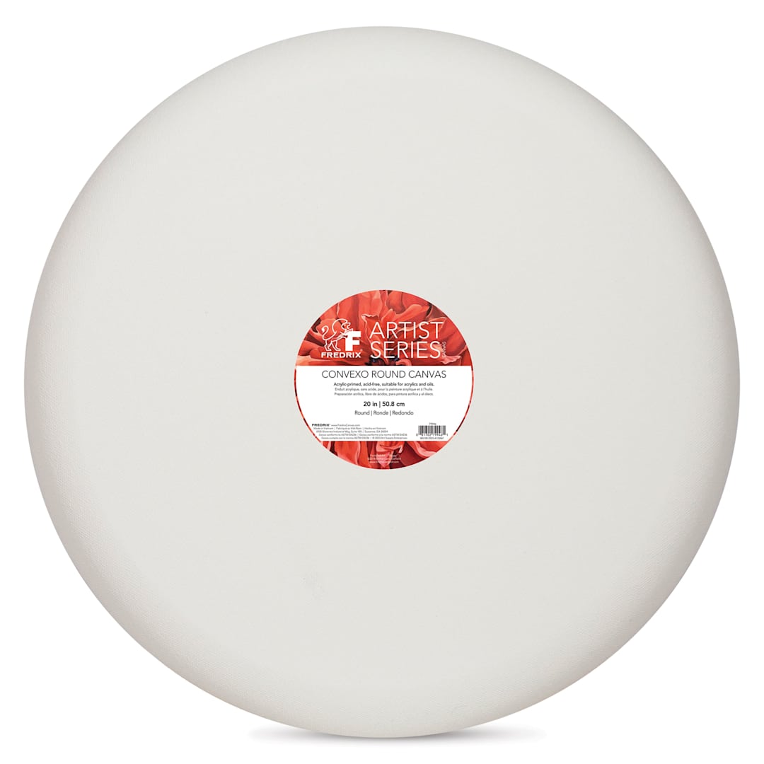 Open in modal - Fredrix Convexo Canvas - 20", Round