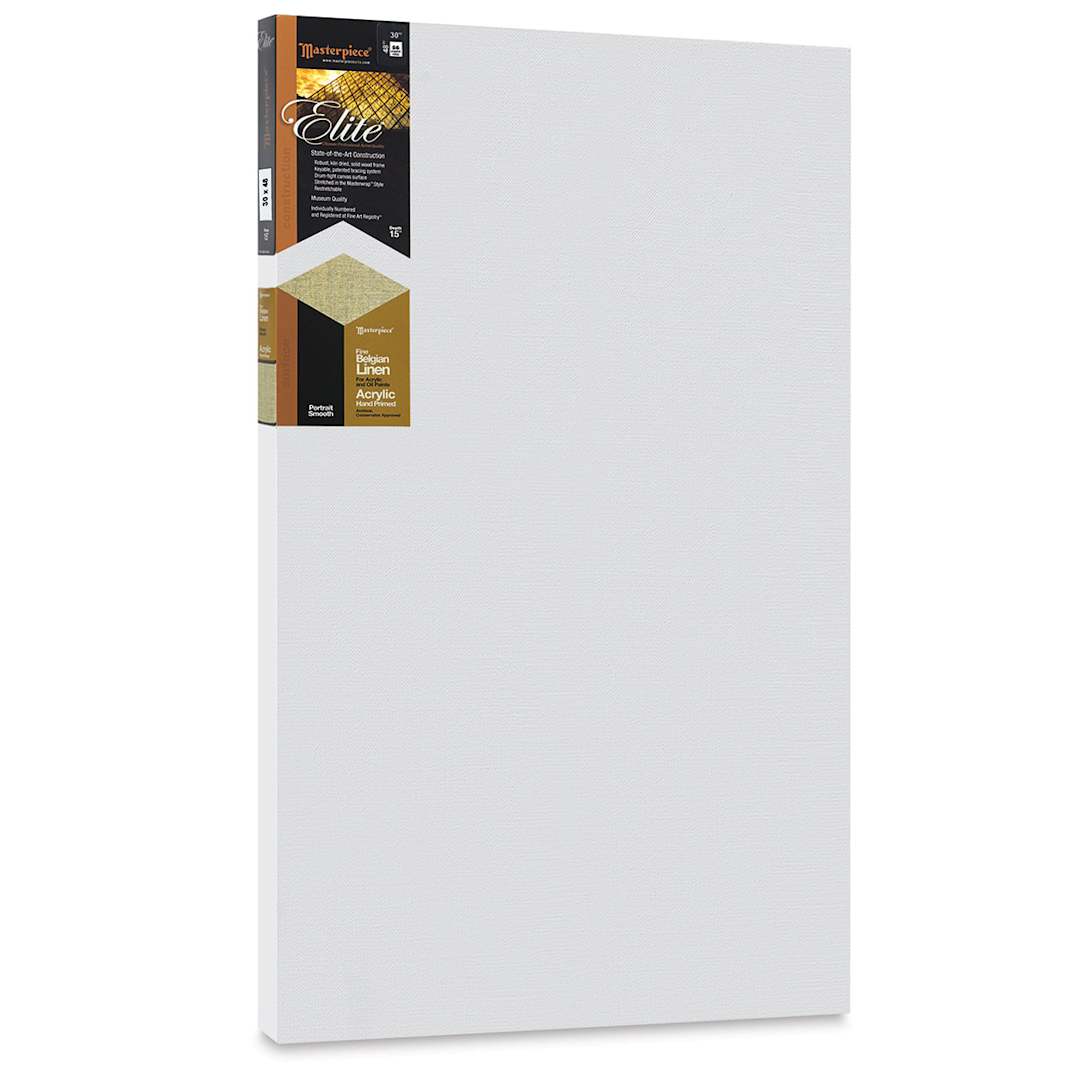 Open in modal - Masterpiece Elite Portrait Smooth Canvas - 30" x 48", Acrylic Primed