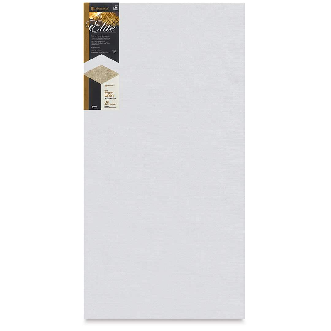 Open in modal - Masterpiece Elite Portrait Smooth Canvas - 36" x 60", Oil Primed