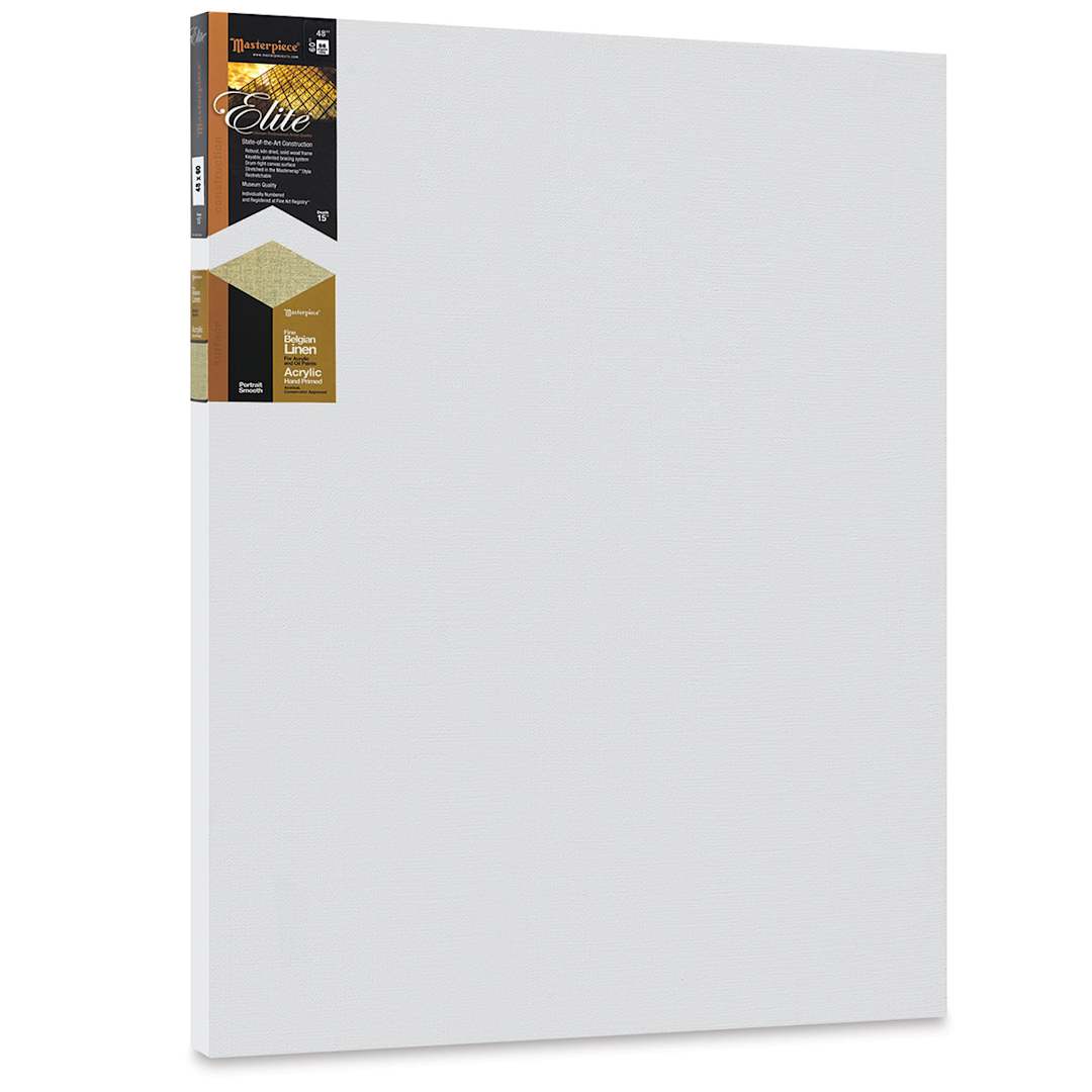 Open in modal - Masterpiece Elite Portrait Smooth Canvas - 48" x 60", Acrylic Primed