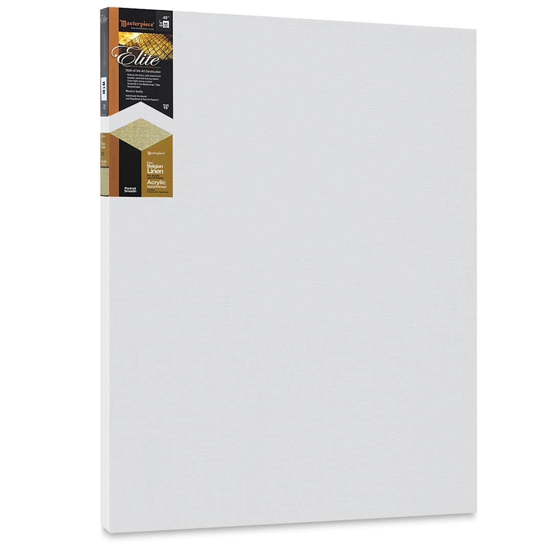 Open in modal - Masterpiece Elite Portrait Smooth Canvas - 48" x 64", Acrylic Primed