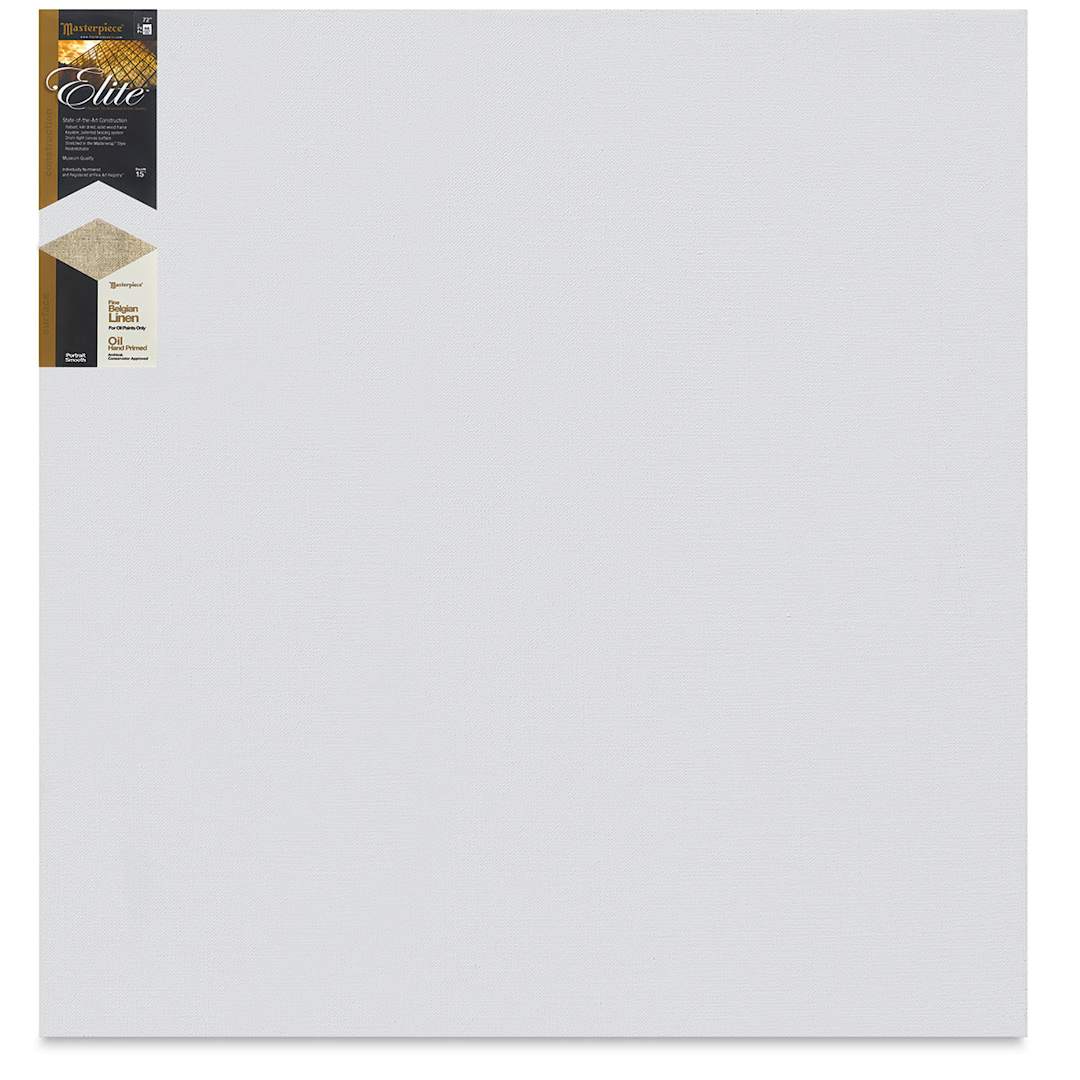 Open in modal - Masterpiece Elite Portrait Smooth Canvas - 72" x 72", Oil Primed