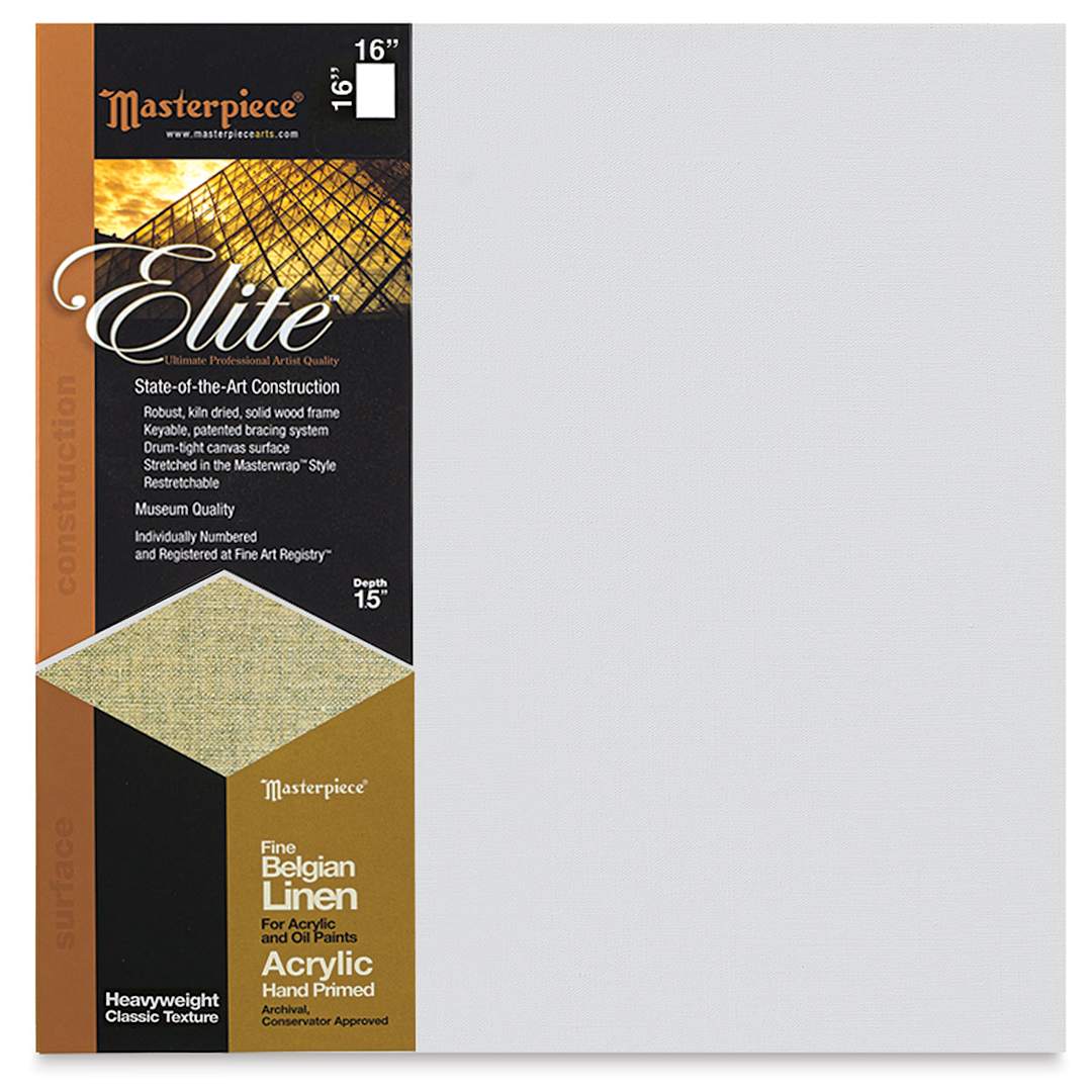 Open in modal - Masterpiece Elite Heavyweight Canvas - 16" x 16", Acrylic Primed