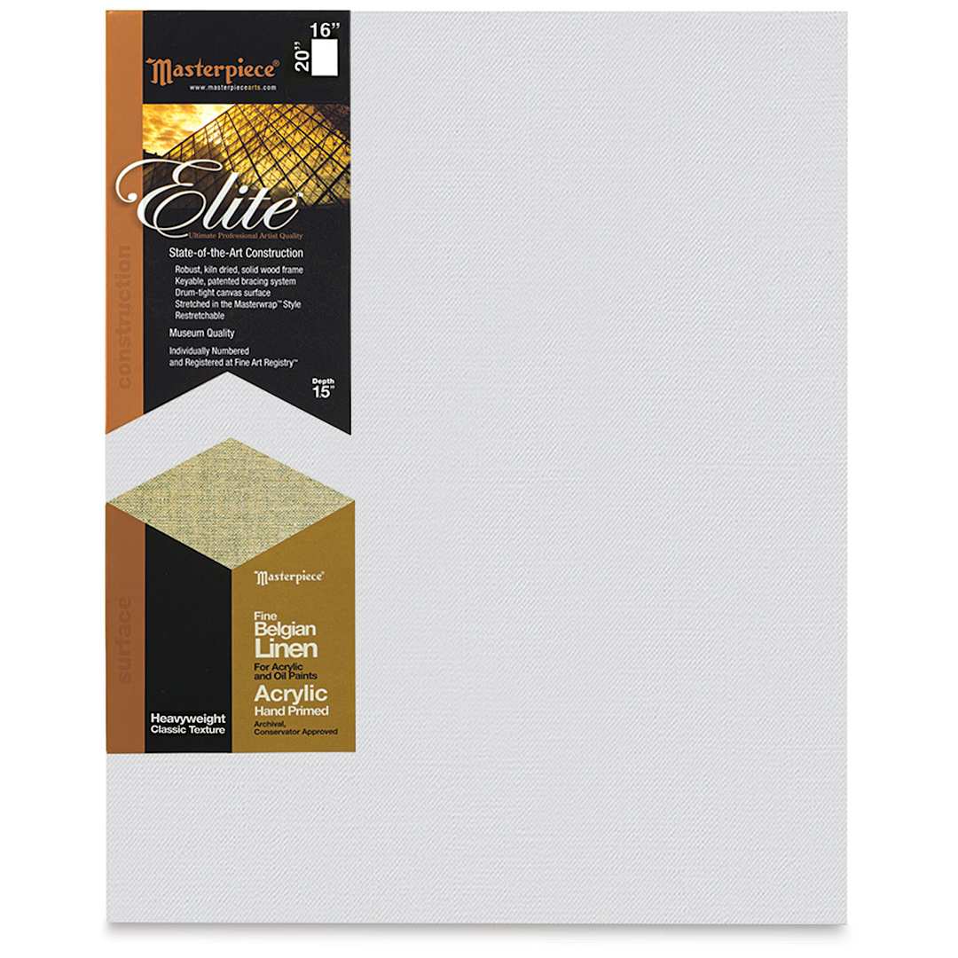 Open in modal - Masterpiece Elite Heavyweight Canvas - 16" x 20", Acrylic Primed