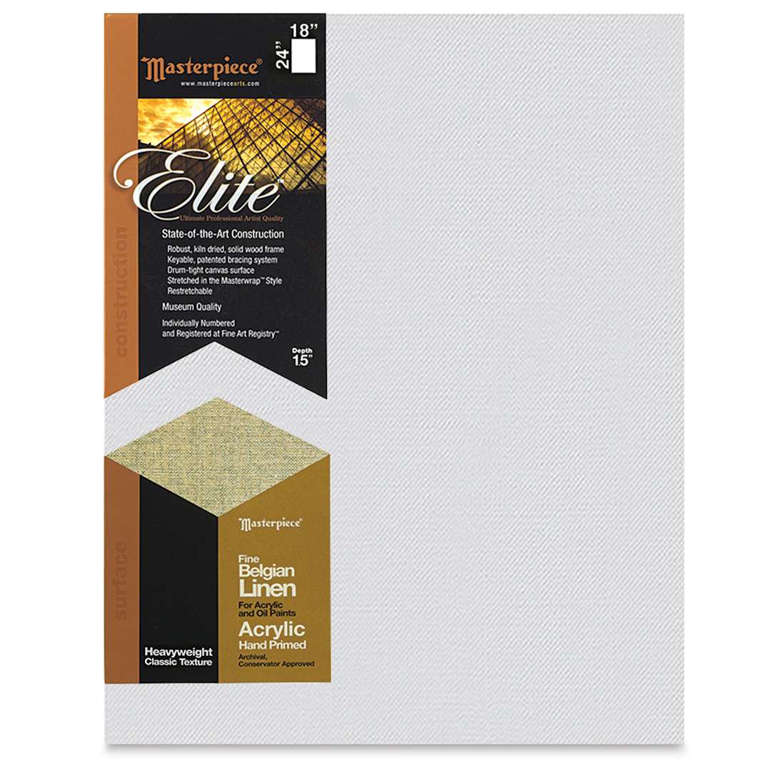 Open in modal - Masterpiece Elite Heavyweight Canvas - 18" x 24", Acrylic Primed