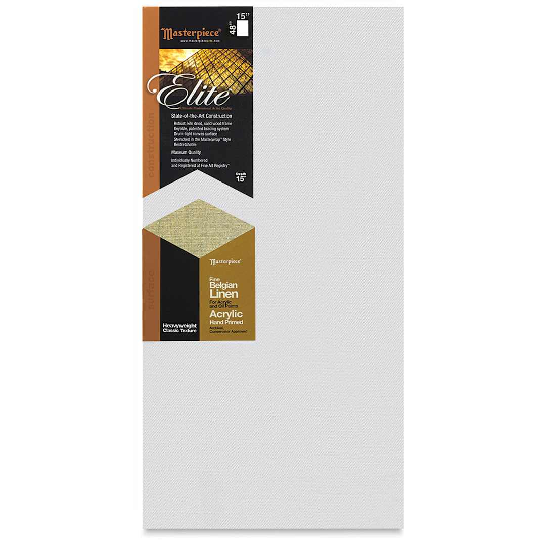Open in modal - Masterpiece Elite Heavyweight Canvas - 15" x 48", Acrylic Primed
