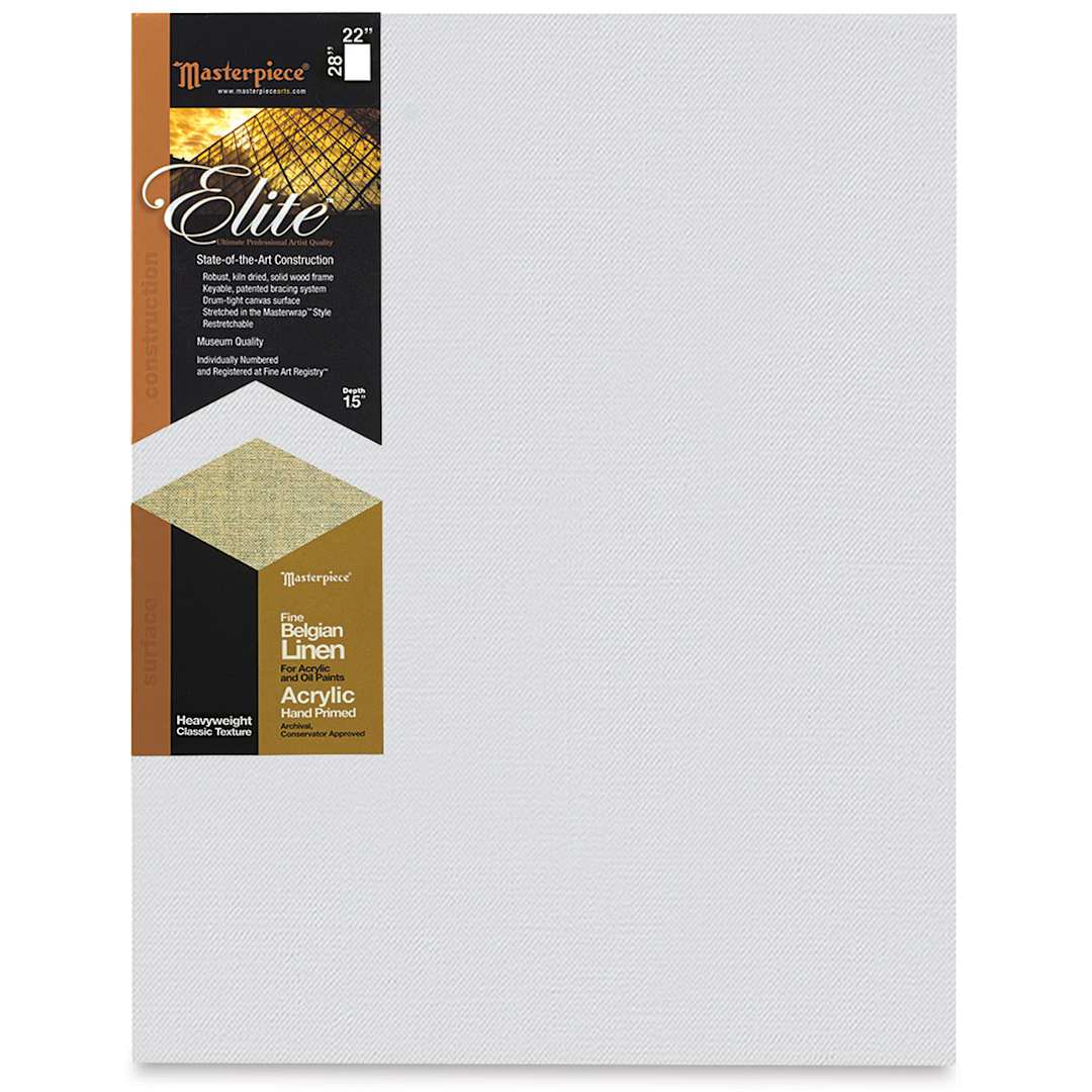 Open in modal - Masterpiece Elite Heavyweight Canvas - 22" x 28", Acrylic Primed