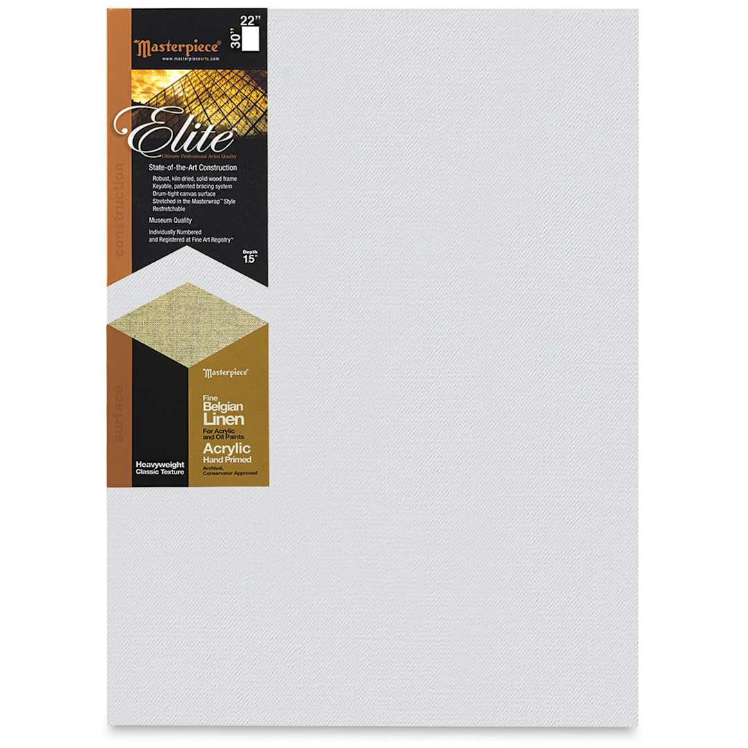 Open in modal - Masterpiece Elite Heavyweight Canvas - 22" x 30", Acrylic Primed