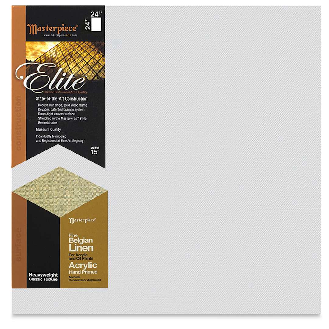 Open in modal - Masterpiece Elite Heavyweight Canvas - 24" x 24", Acrylic Primed