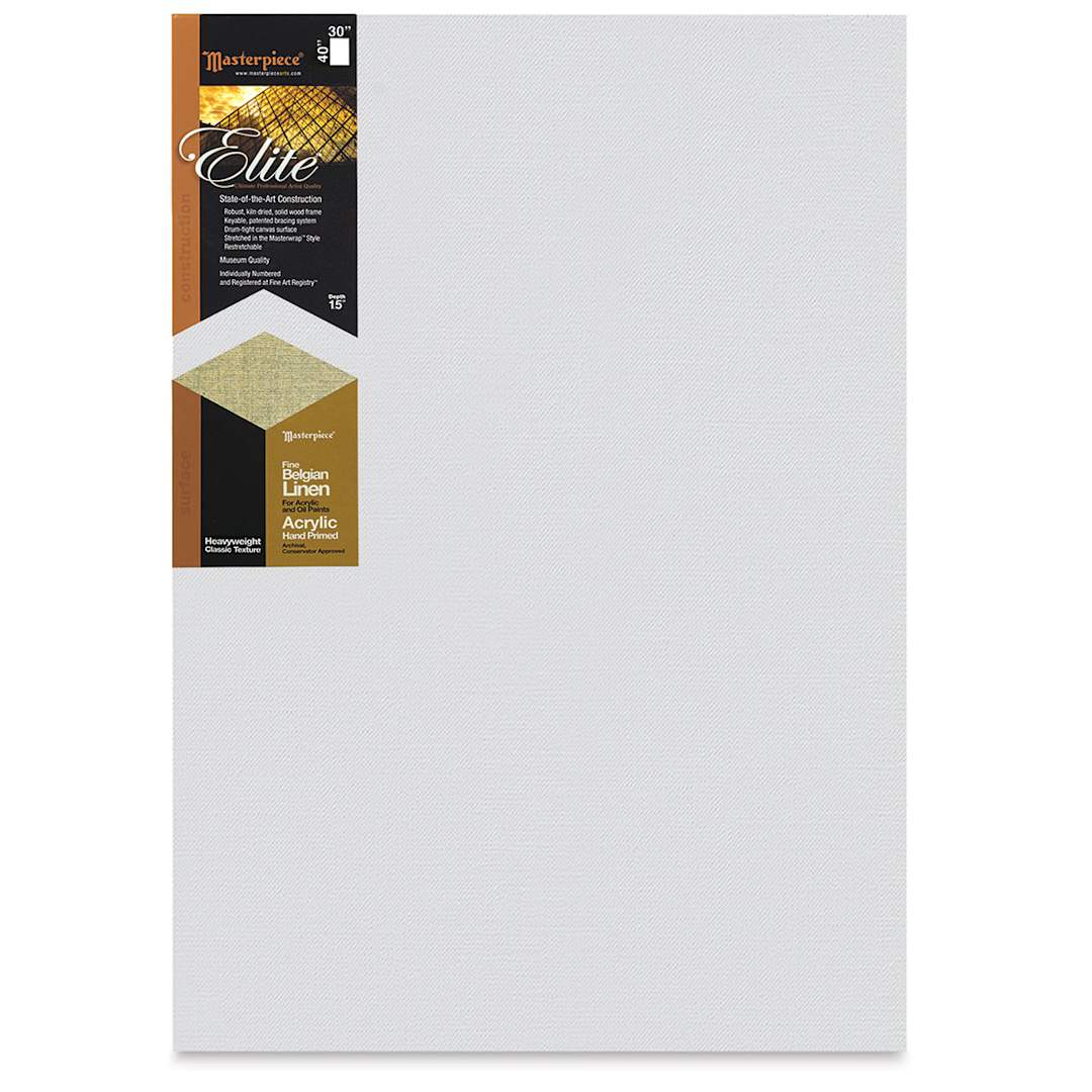 Open in modal - Masterpiece Elite Heavyweight Canvas - 30" x 40", Acrylic Primed