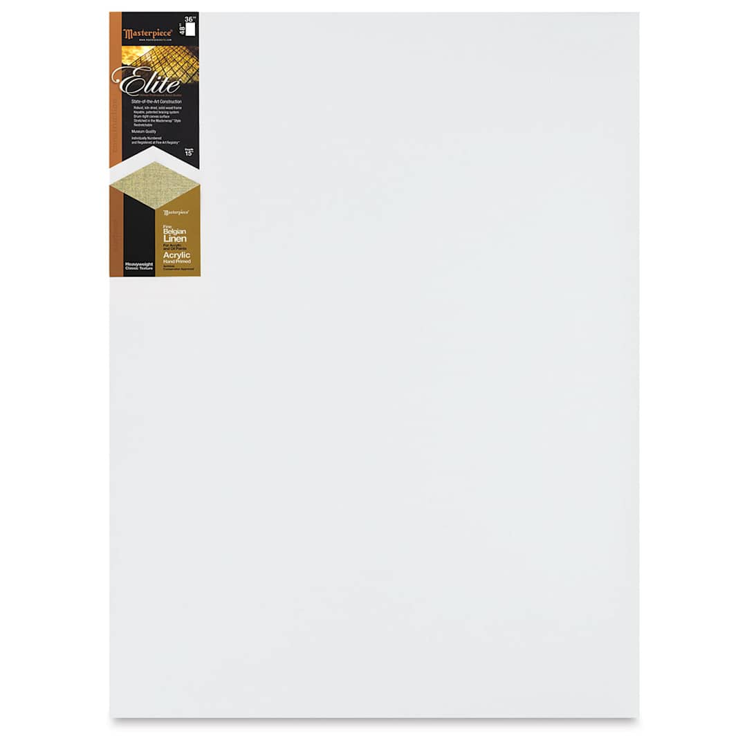 Open in modal - Masterpiece Elite Heavyweight Canvas - 36" x 48", Acrylic Primed