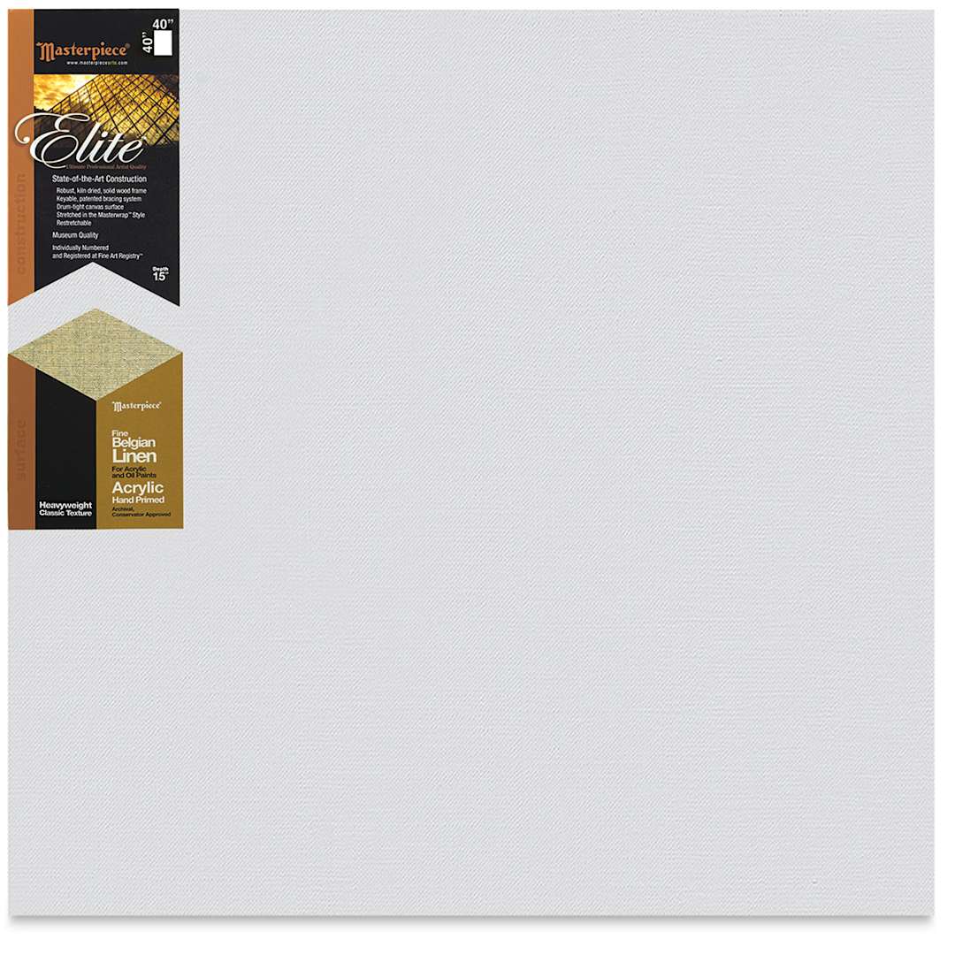 Open in modal - Masterpiece Elite Heavyweight Canvas - 40" x 40", Acrylic Primed
