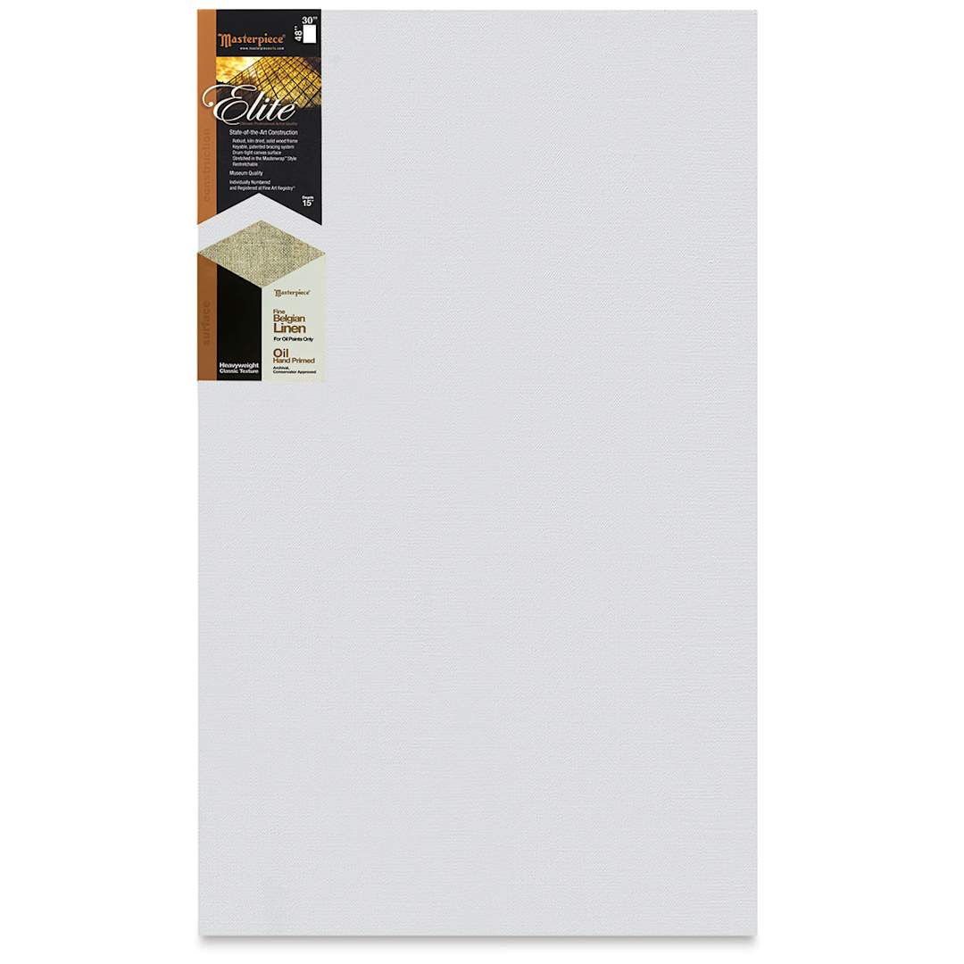 Open in modal - Masterpiece Elite Heavyweight Canvas - 30" x 48", Oil Primed