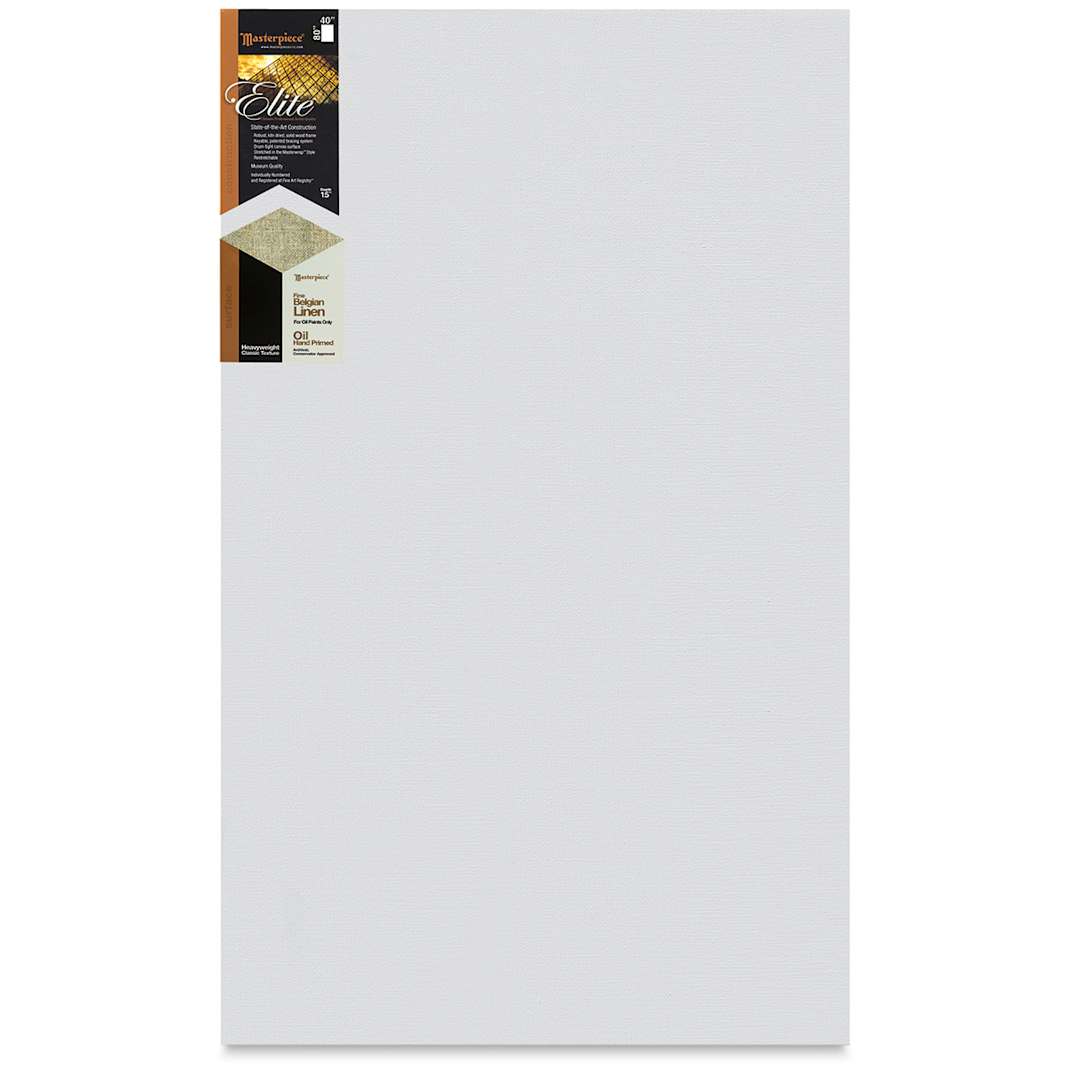Open in modal - Masterpiece Elite Heavyweight Canvas - 40" x 80", Oil Primed