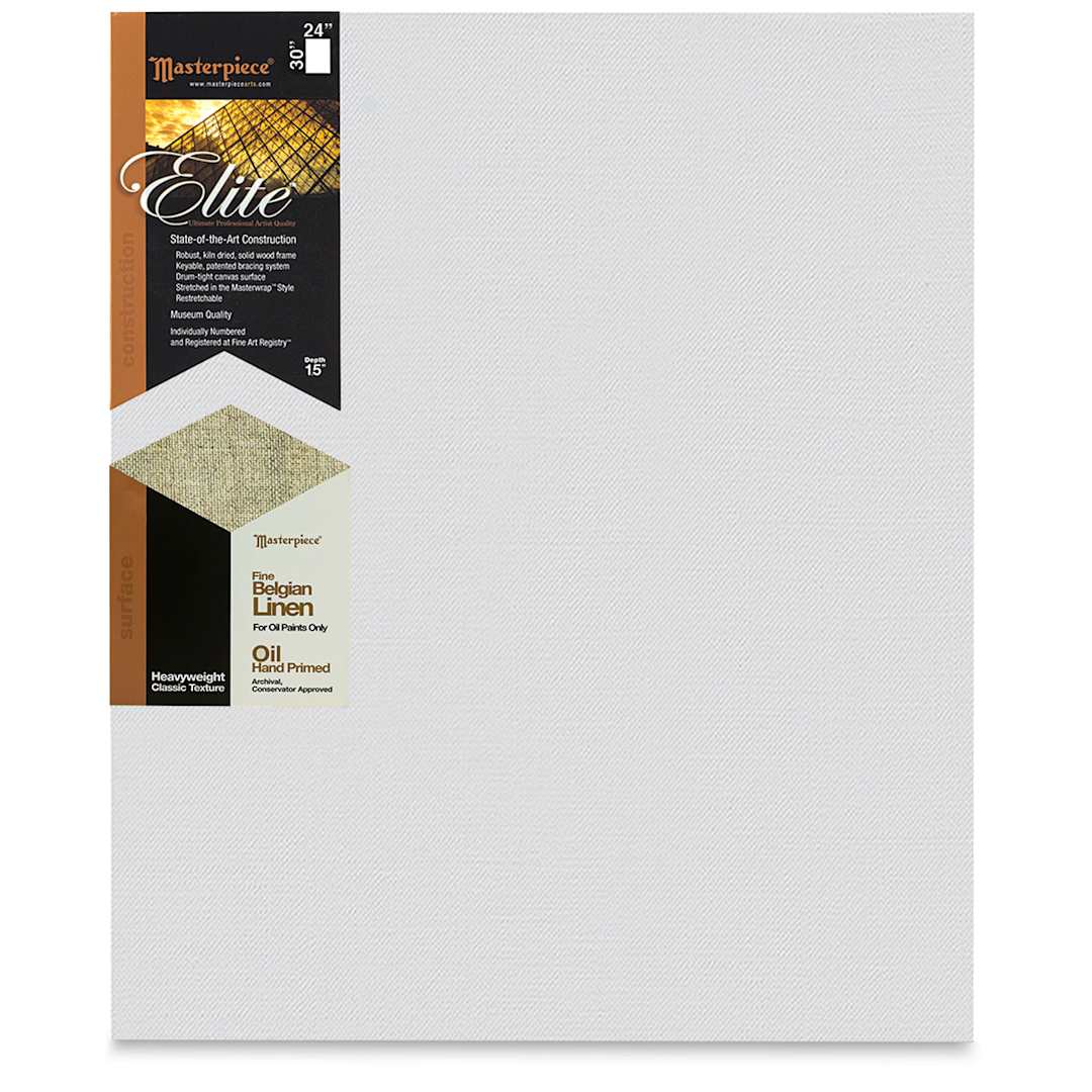 Open in modal - Masterpiece Elite Heavyweight Canvas - 24" x 30", Oil Primed