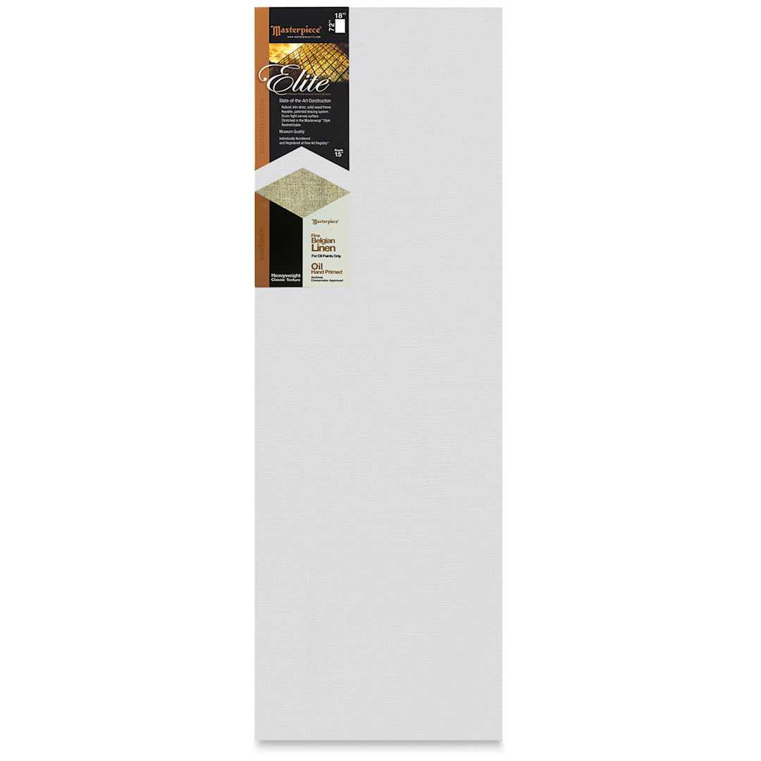 Open in modal - Masterpiece Elite Heavyweight Canvas - 18" x 72", Oil Primed