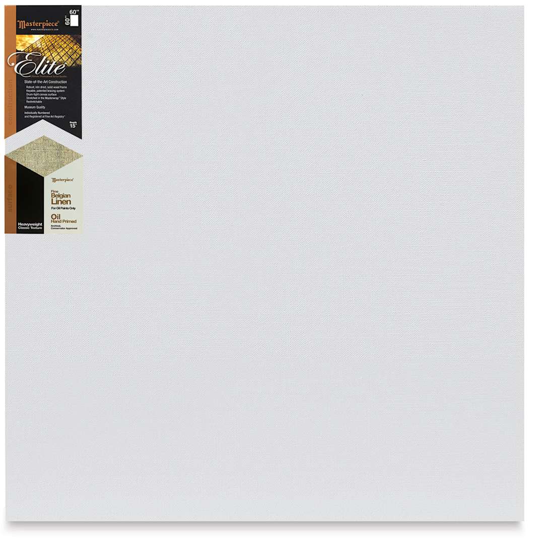 Open in modal - Masterpiece Elite Heavyweight Canvas - 60" x 60", Oil Primed