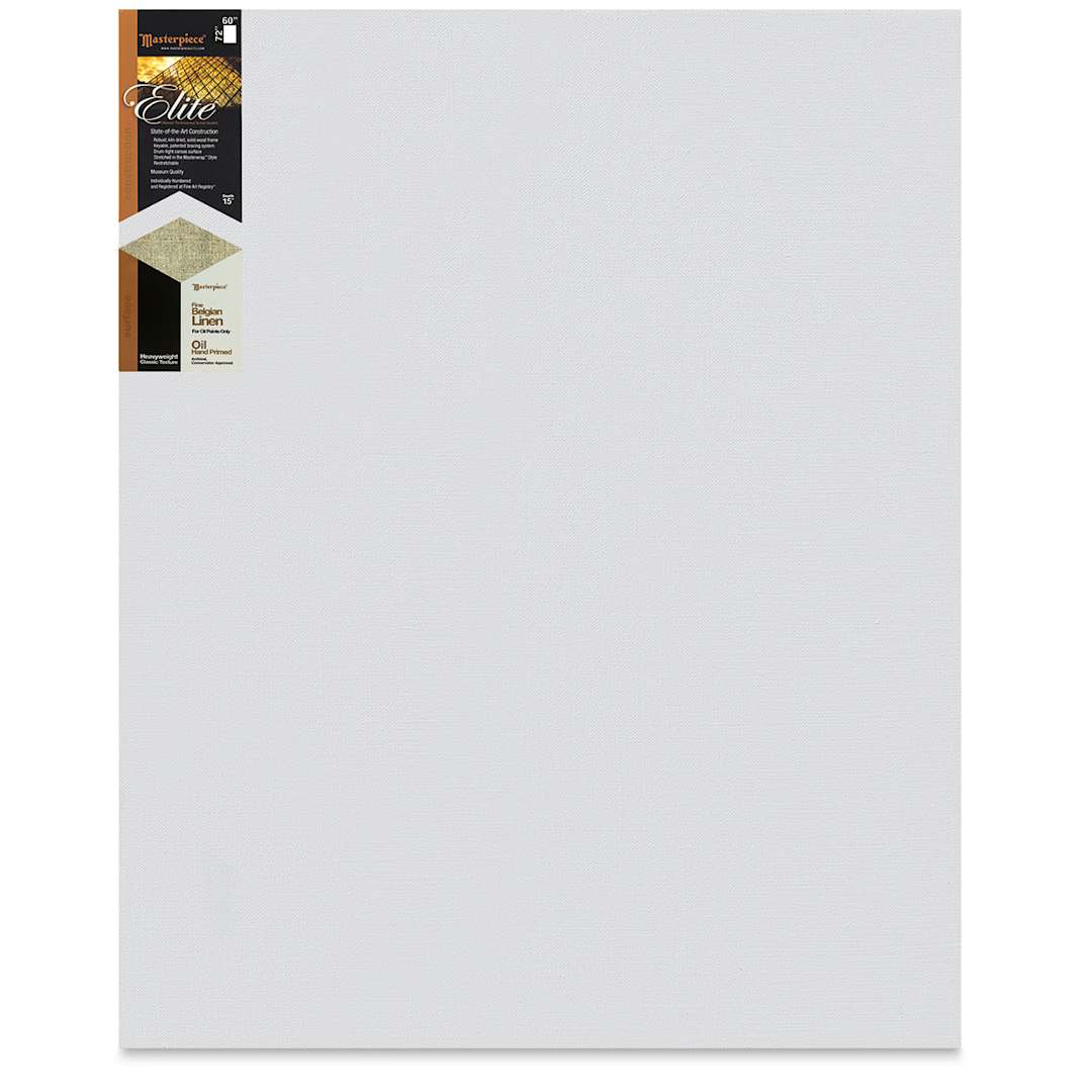Open in modal - Masterpiece Elite Heavyweight Canvas - 60" x 72", Oil Primed