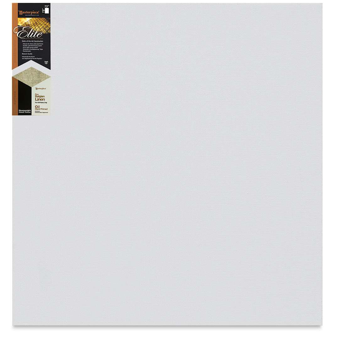 Open in modal - Masterpiece Elite Heavyweight Canvas - 72" x 72", Oil Primed