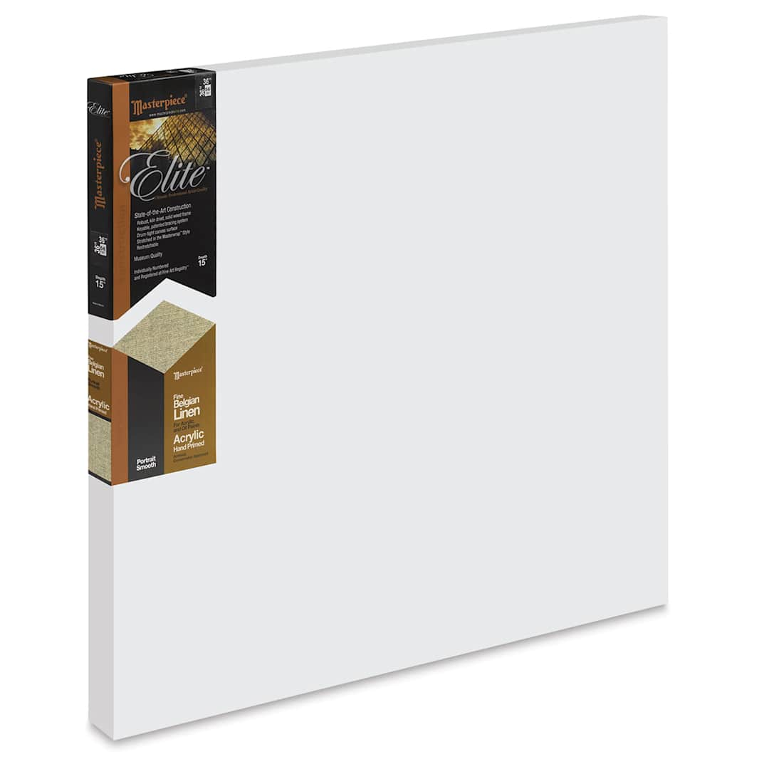 Open in modal - Masterpiece Elite Portrait Smooth Canvas - 36" x 36", Acrylic Primed