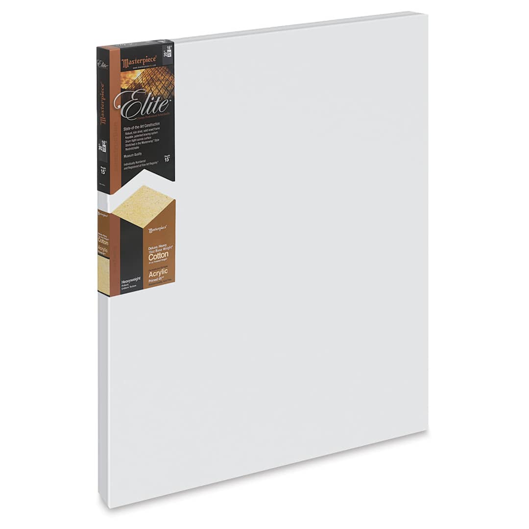 Open in modal - Masterpiece Elite Cotton Canvas - 16" x 20", Acrylic Primed