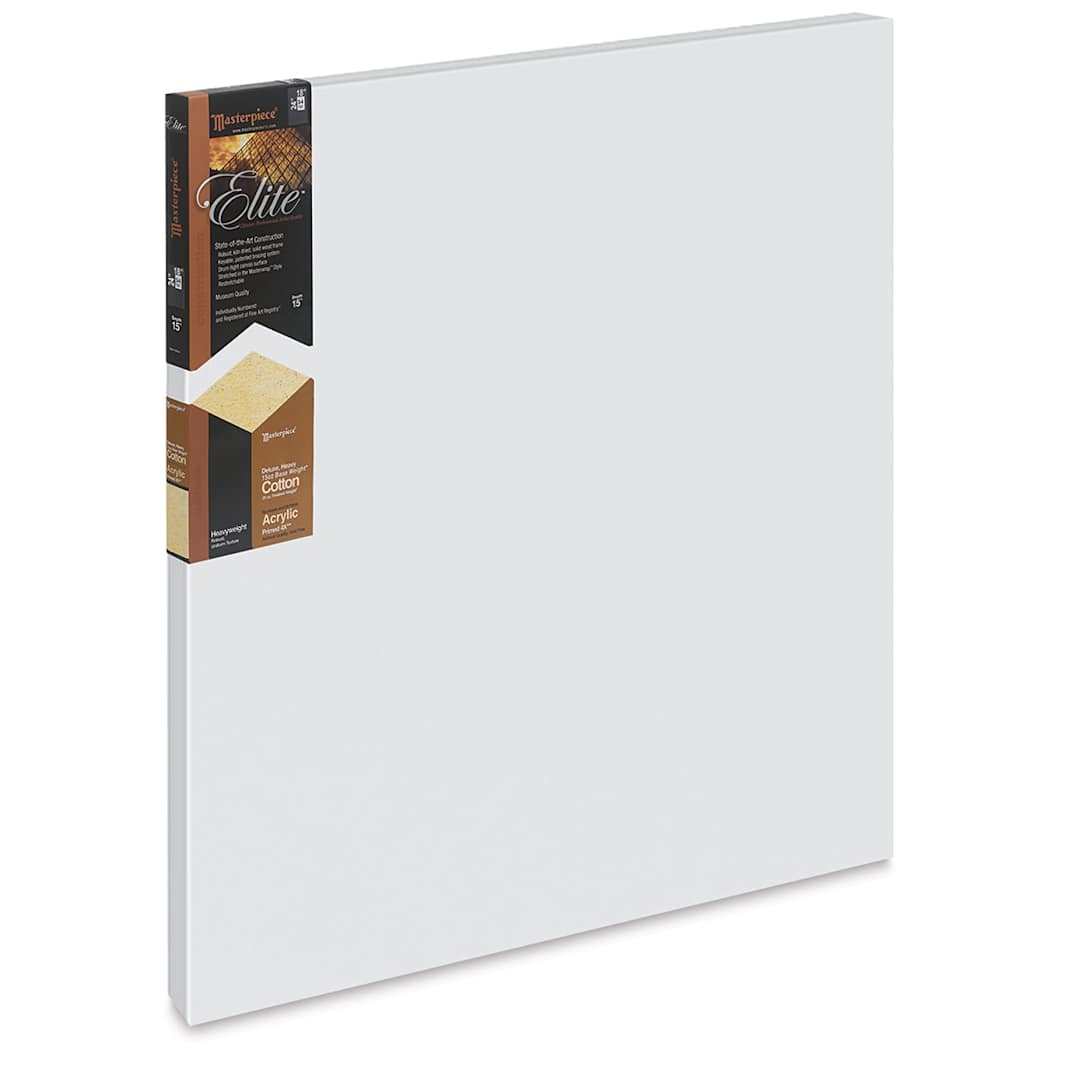 Open in modal - Masterpiece Elite Cotton Canvas - 18" x 24", Acrylic Primed