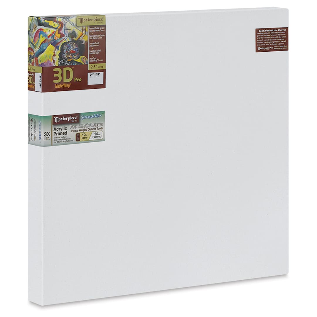 Open in modal - Masterpiece 3D Pro Sausalito Canvas - 24" x 24"