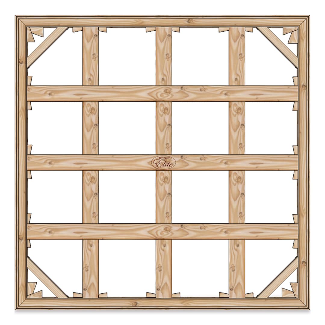 Open in modal - Masterpiece B2 Stretcher Kit with Braces - 120 x 20", With Brace