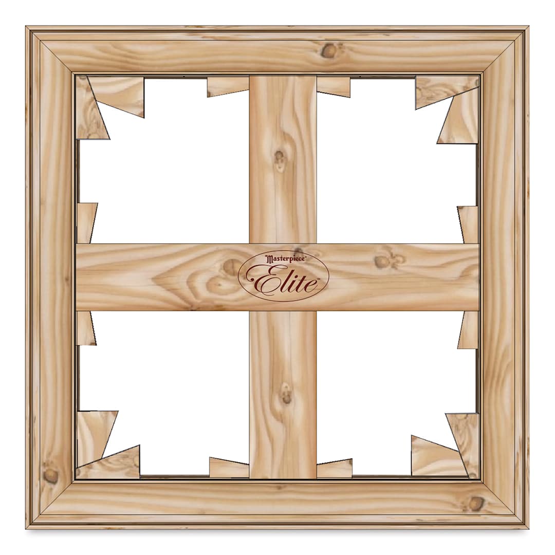 Open in modal - Masterpiece B2 Stretcher Kit with Braces - 40" x 40", With Brace