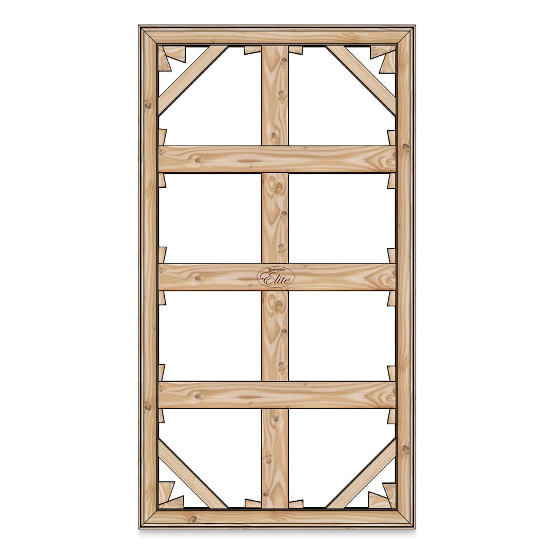Open in modal - Masterpiece B2 Stretcher Kit with Braces - 48" x 20", With Brace