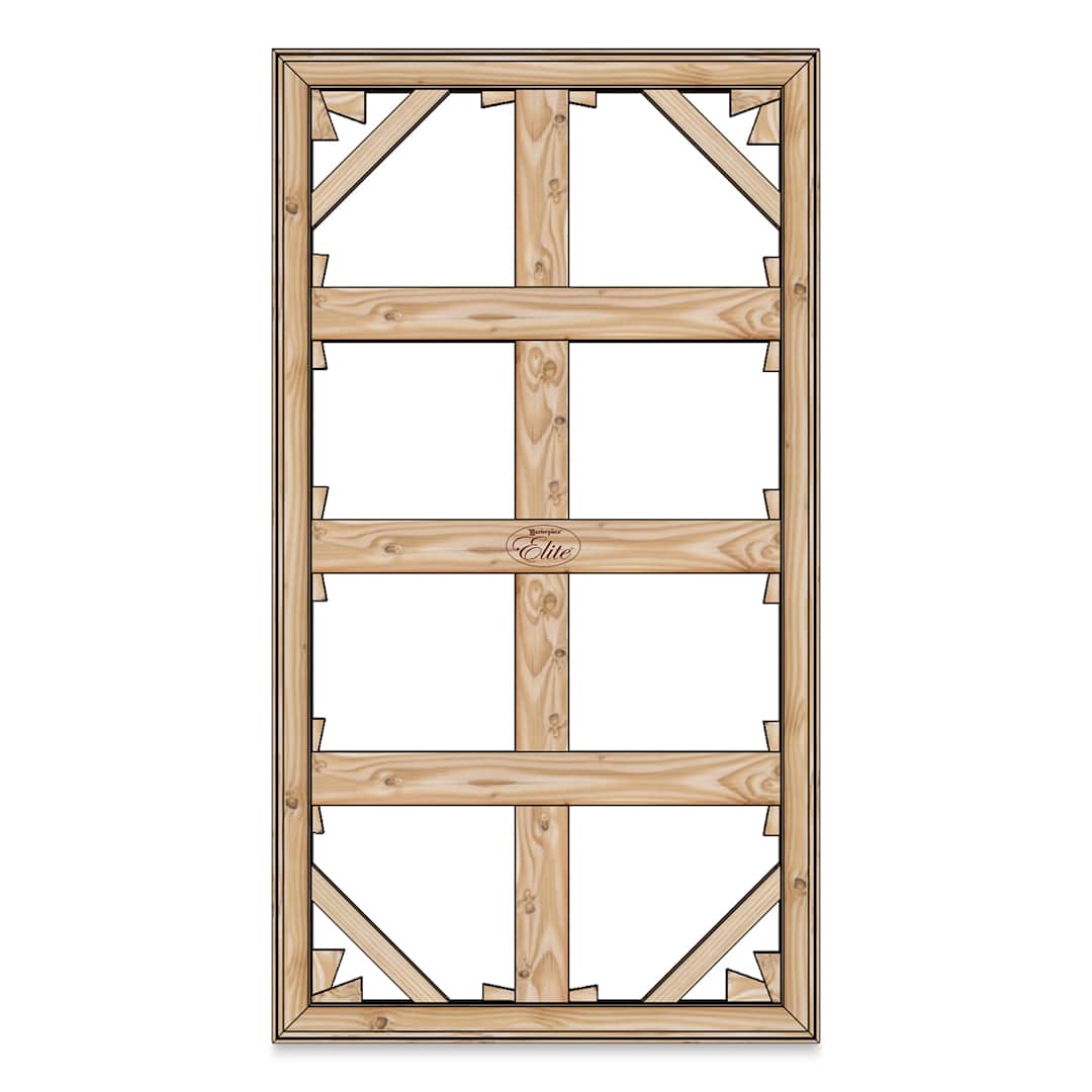 Open in modal - Masterpiece B2 Stretcher Kit with Braces - 54" x 08", With Brace
