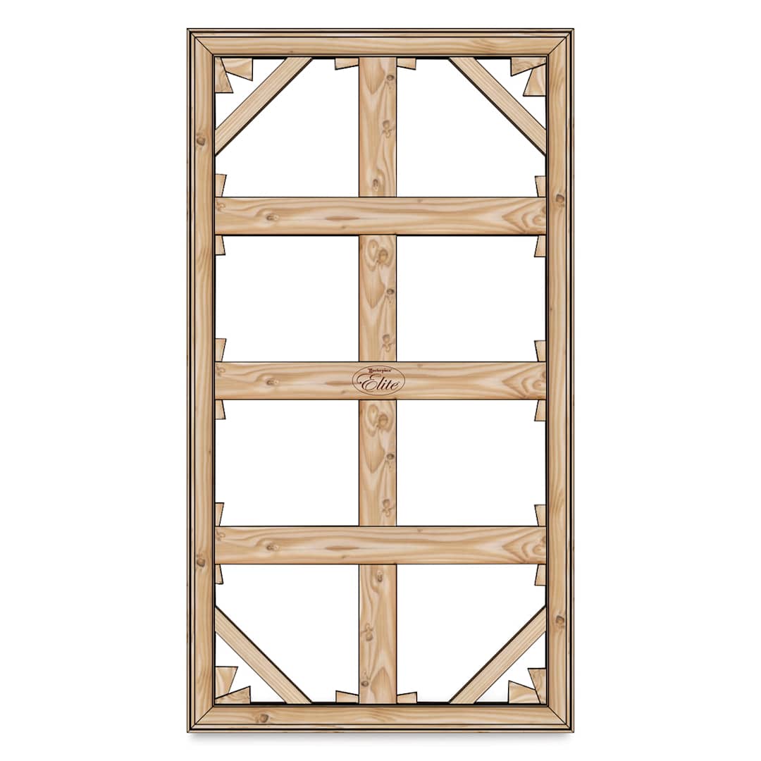 Open in modal - Masterpiece B2 Stretcher Kit with Braces - 60" x 120", With Brace
