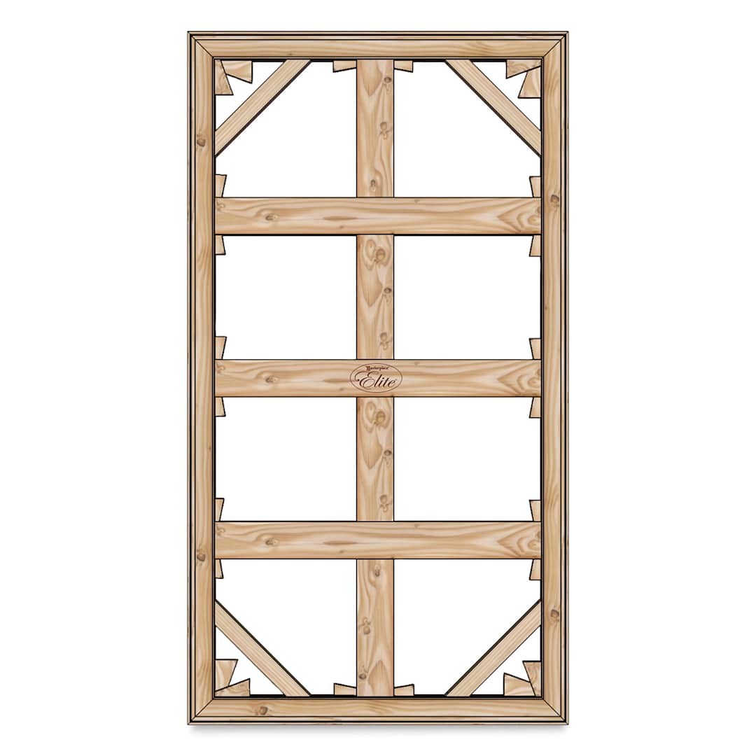 Open in modal - Masterpiece B2 Stretcher Kit with Braces - 60" x 96", With Brace