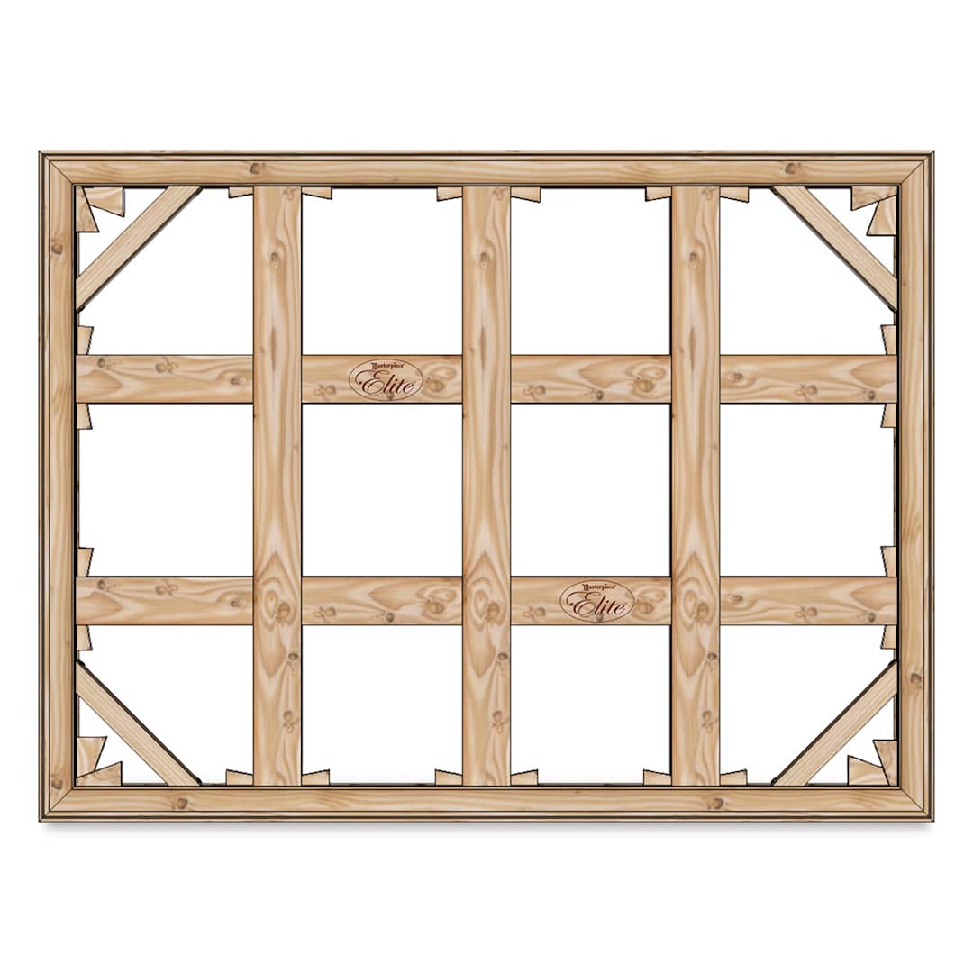 Open in modal - Masterpiece B2 Stretcher Kit with Braces - 72" x 08", With Brace