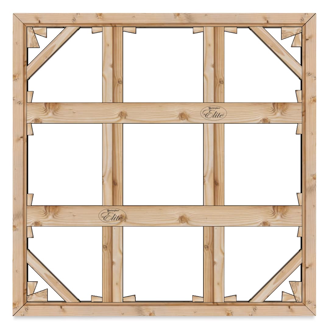 Open in modal - Masterpiece B2 Stretcher Kit with Braces - 84" x 84", With Brace