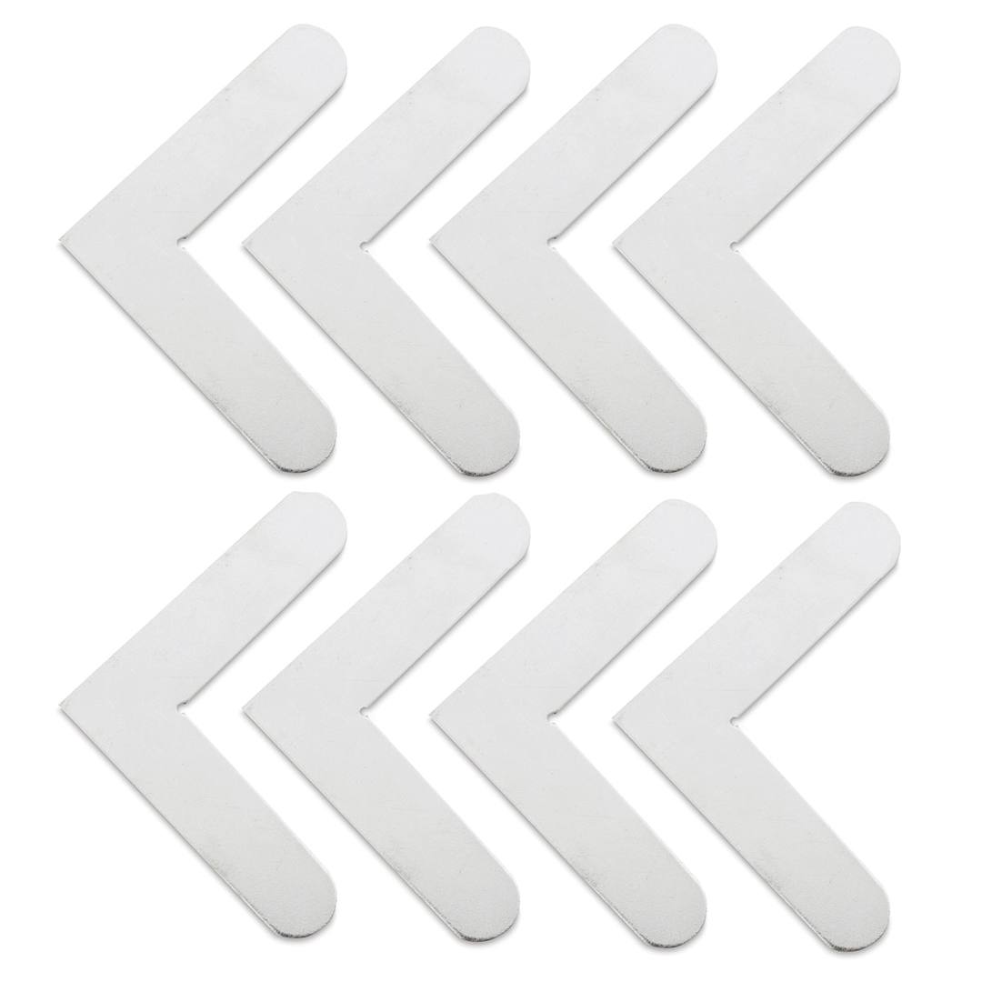 Open in modal - MUSEO ALU-Frame Aluminum Stretcher Bars and Parts - Corner Stabilizers, Pkg of 8