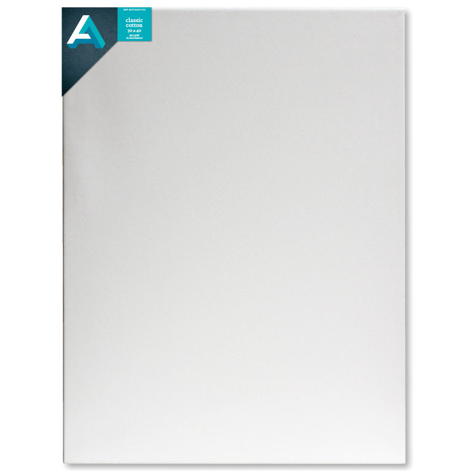Open in modal - Art Alternatives Classic Cotton Stretched Canvas 30" x 40"